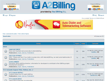 Tablet Screenshot of forum.asterisk2billing.org